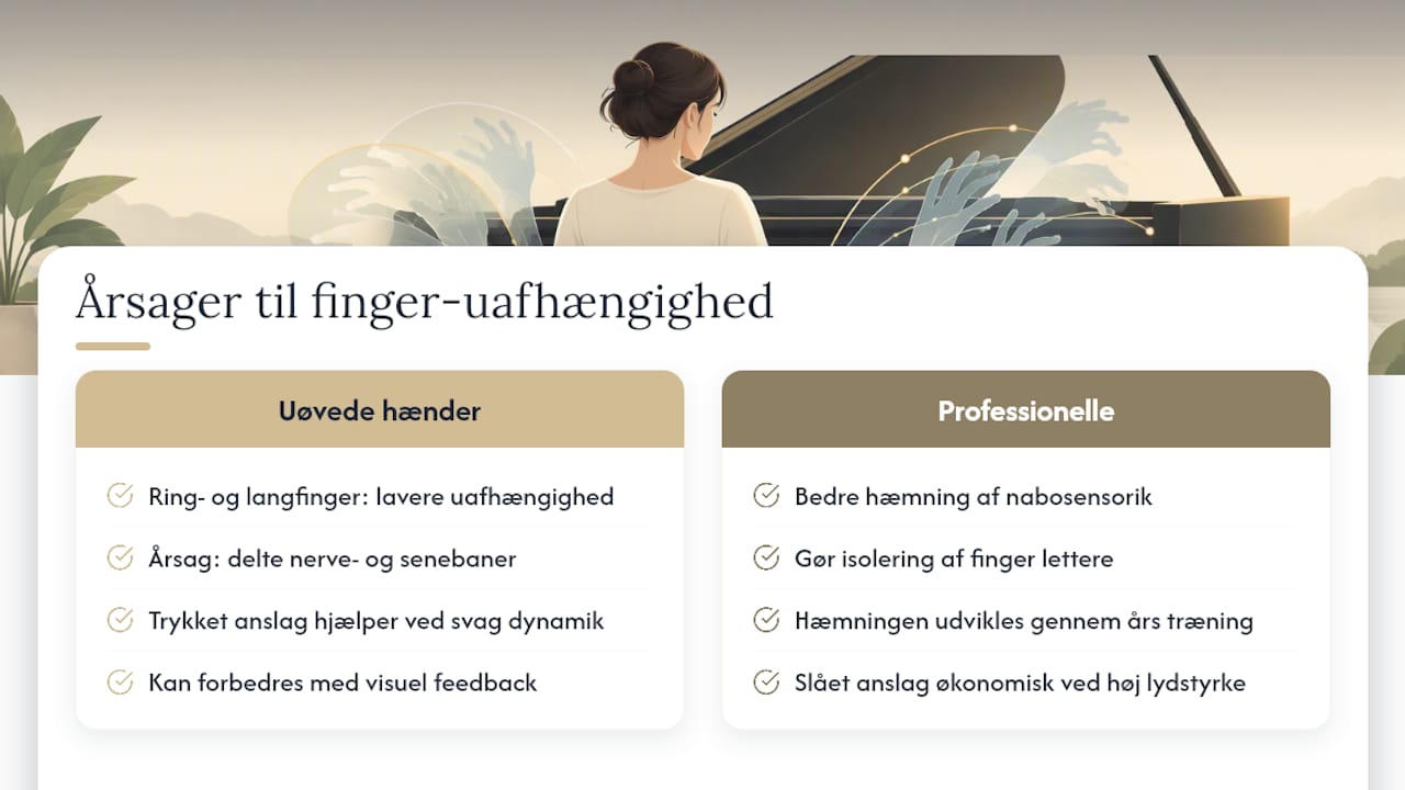 Hvorfor er nogle fingre sværere at gøre uafhængige? — overview diagram