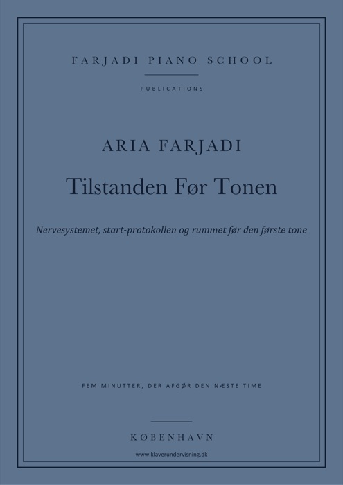 Forside: Tilstanden Før Tonen