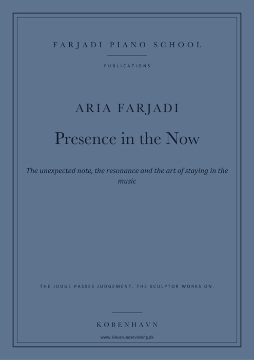 Cover: Presence in the Now