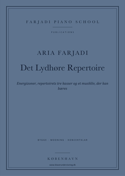 Forside: Det Lydhøre Repertoire